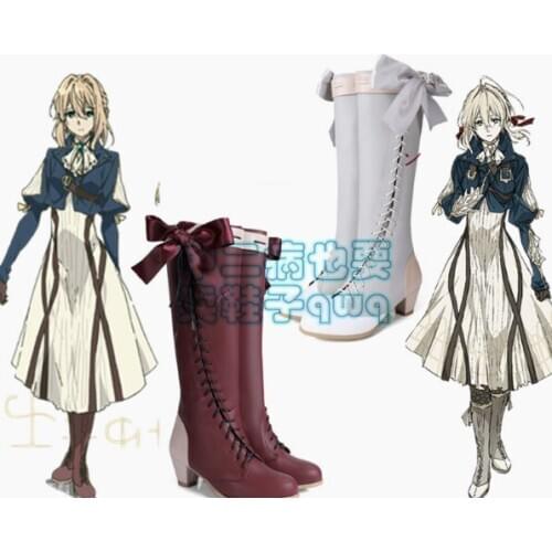 2020 New Jing Violets Evergarden Violet Eve Garden Violet Ivor Gordon cosplay shoes R