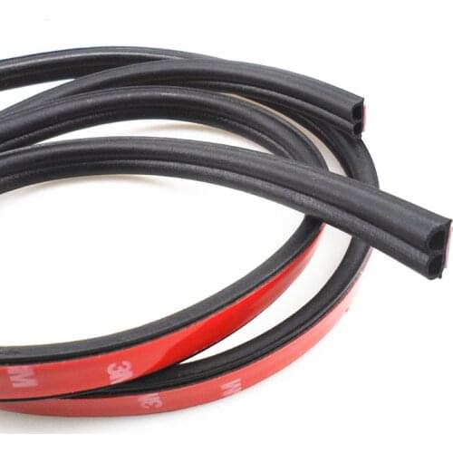 5 m rubber seal trimming noise insulation for automotive door hood doors for Toyota Camry Corolla RAV4 Yaris Highlander/Land
