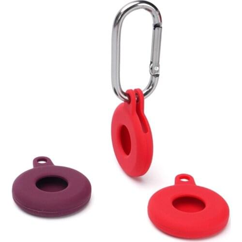 Silicone Protective Case For AirTags Shockproof Anti-fall Anti-scratch Accessories Protector Cover Shell For Air Tags