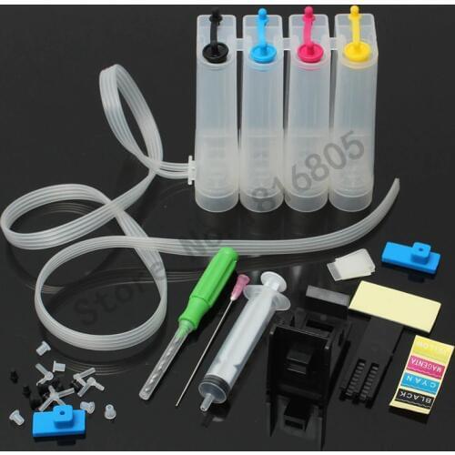 Universal DIY CISS kits 4colors CISS ink tank with full accessories for Canon Pixma IP2840 MX494 MG2440 MG2540 MG2940 Printer