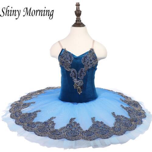 New sleeping beauty variation professional ballet tutus cream blue classical ballet costume women Raymonda tutu dress
