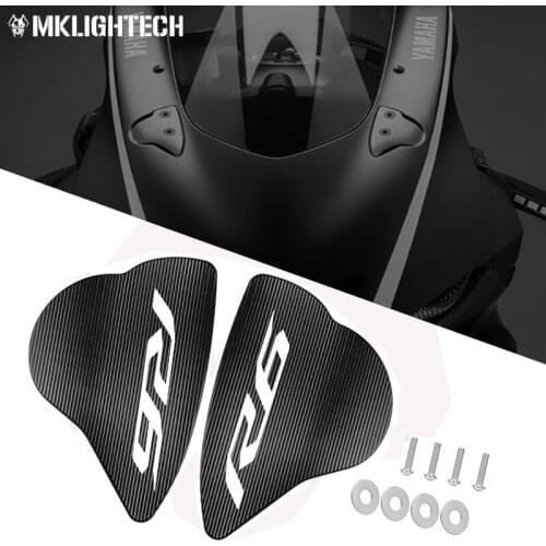 MTKRACING Aluminum Mirror Hole Cover Plug Decorative Cap Mirror Driven Eliminators For YAMAHA YZFR6 YZF R6 2017-2021 18 19 20