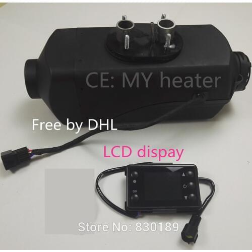 Free shipping via dhl) 5KW 12V /24V air parking heater for caravan truck Boat Rv- similar to Snugger, Webasto diesel heater