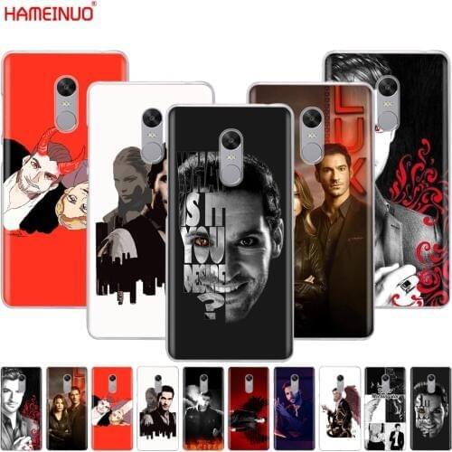 HAMEINUO lucifer tv show Cover phone Case for Xiaomi redmi 5 4 1 1s 2 3 3s pro PLUS redmi note 4 4X 4A 5A