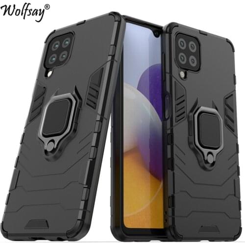 For Samsung Galaxy M32 Case Armor PC Magnetic Suction Stand Full Cover For Samsung M32 Case Cover For Samsung M32 M 32 6.4 inch