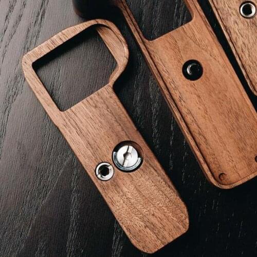 For A7II A7M2 A7RII A7R2 A7S2 Walnut Wooden Wood Hand Grip Plate Bracket