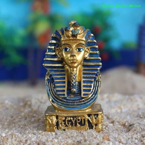 Ancient Egyptian model of Sphinx tourist souvenir gift Rome soldiers mummy lizard decoration figures Pharaoh Egypt statuette