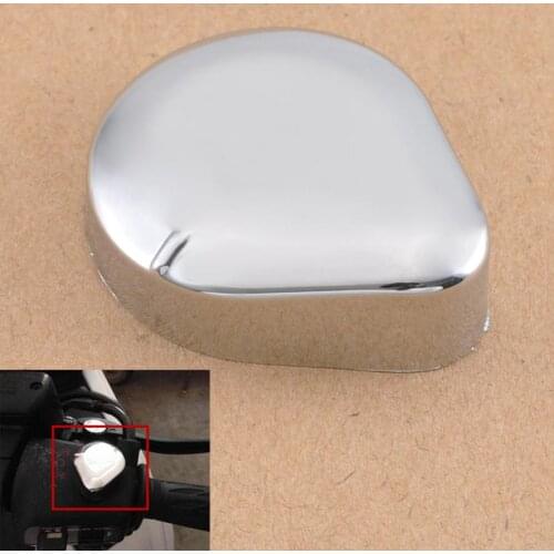 Motorcycle Chrome Fairing Kill Switch Cover Cap For Honda Goldwing GL1800 01-11 02 03 04 05 06 07 08 09 10