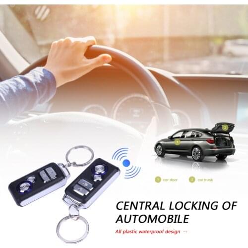 Car Remote Locking Central Door Kit Universal Car Remote Central Door Lock Kit Keyless Entry Alarm System 410/T219