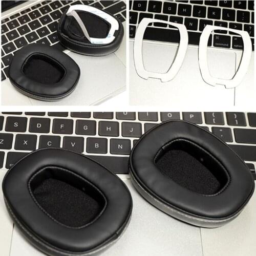 Leather Cushion Earmuff Earphone Sleeve Cover Replacement for Skull Candy Crusher 2.0 Headset