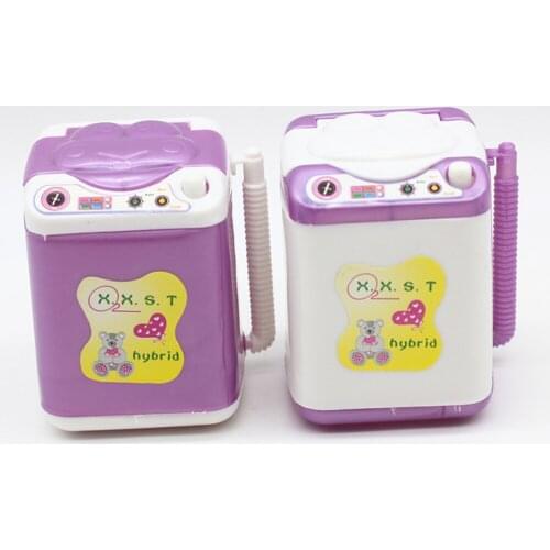 1PCS Furniture Washing Machine For 1/6 bjd BarbieDoll House Baby Toys Doll Accessories