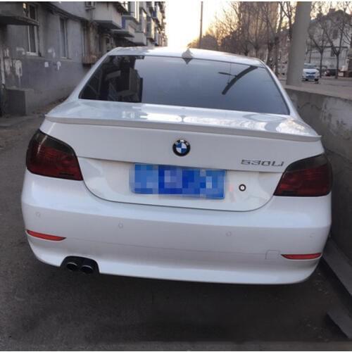 MONTFORD ABS Plastic Unpainted Primer Rear Trunk Wing Spoiler For BMW E60 525i 528i 535i 550i 2004 2005 2006 2007 2008 2009 2010