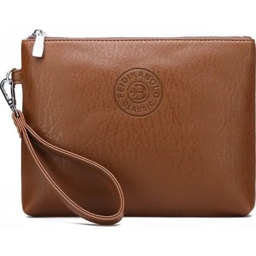 Male Vintage Large Wallet Carteira Masculina Men Handy Bag Men Wallets Long Zipper Coin Purse For Men Clutch Wallet