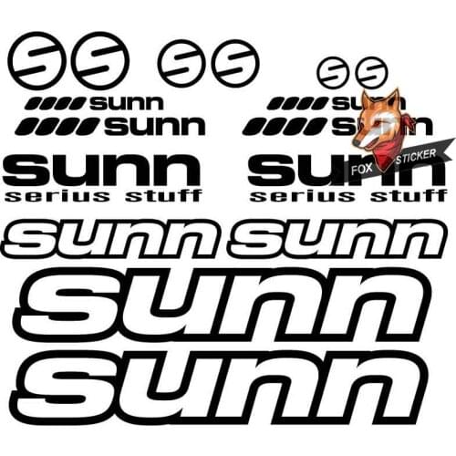 Bicycle frame stickers road bike mountain bike MTB Track bike TT bike cycle decal reflective stickers for SUNN Sticker
