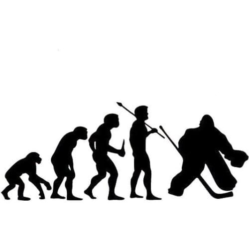 Evolution Hockey Funny Car Stickers Personalized Motorcycle Vinyl Decals