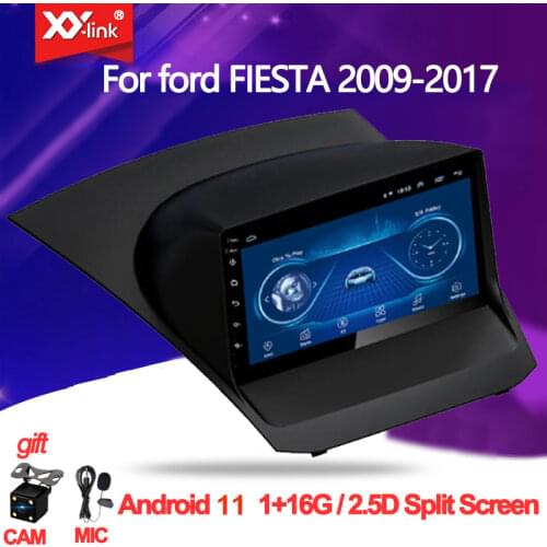 NEW 9 INCH 2.5D Android 9.0 Car DVD GPS Player For ford FIESTA 2009-2017 Car Radio Stereo Head Unit Navigation stereo no 2 din