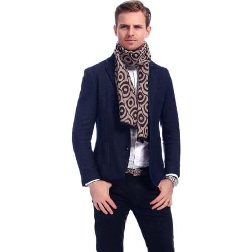 New Arrived Brand Men Scarf Soft Spring Winter Scarves Long Size Male Warmer Wraps A3A18821