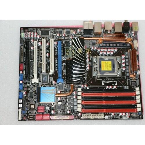 Original motherboard for for ASUS P6TD Deluxe DDR3 LGA 1366 24GB USB 2.0 SATA3 X58 Desktop motherboard Free shipping