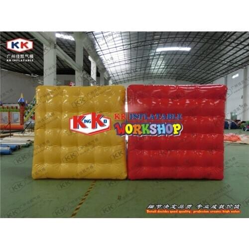 Simple sports inflatable cushion Large color game mat Factory production in China Batch sales