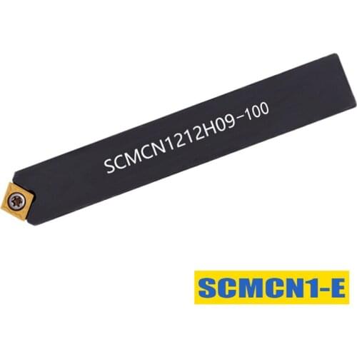 SCMCN1616H09 SCMCN2020K09 SCMCN2525M12-100 External Lathe Turning Tool Holder Cutting Angle 40 Degree No Include Insert