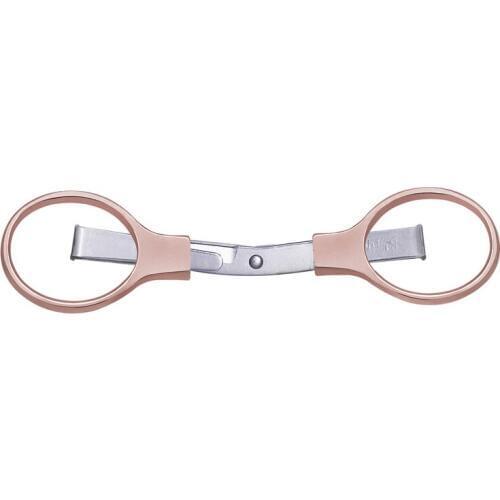 Stainless Steel Folding Keychain Travel Mini Scissors Glass Shaped Cutter Camping Tool Fishing Pliers Hook Scissors