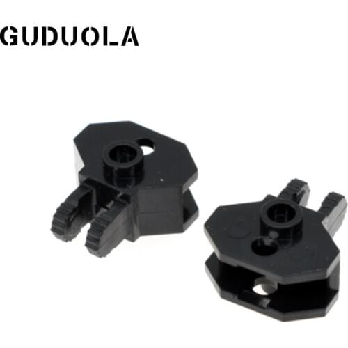 Guduola Building Block 30396 Hinge 1x2 Locking with Towball Socket MOC Build Education Toy Parts 25pcs/LOT