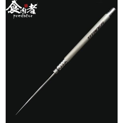 Titaner Beidou made TC4 titanium alloy matte toothpick tube with box waterproof bin outdoor portable multi-purpose care single