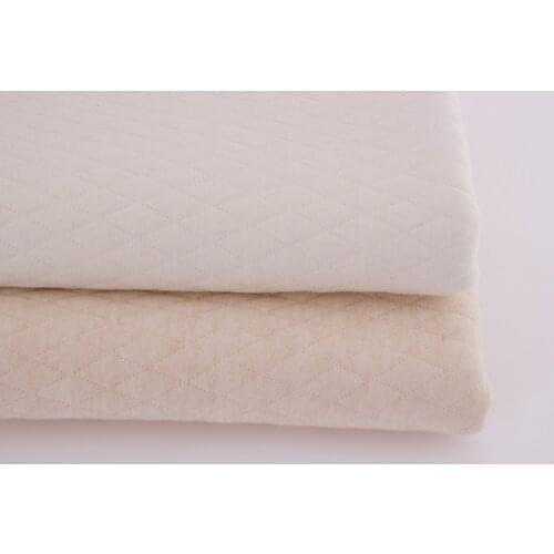 Thickening Rhomboid lattice Quilted Cotton Fabric DIY For baby Winter cloth 50x170cm