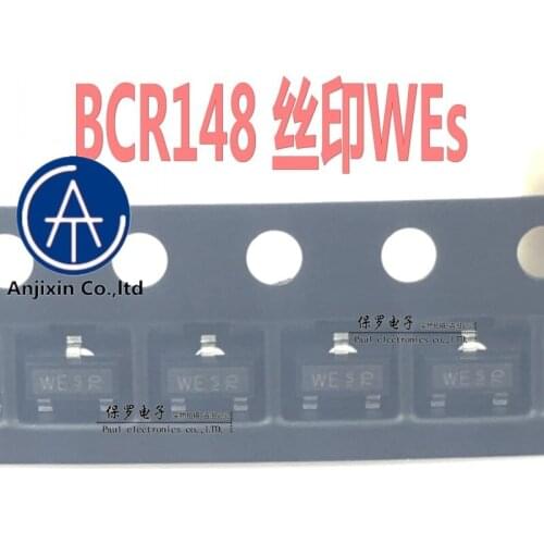 10pcs 100% orginal new transistor BCR148 silk screen WEs SOT-23 real stock