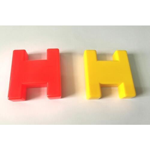 10PCS Orange or Yellow Mini H-Block Marker Float For Carp Fishing