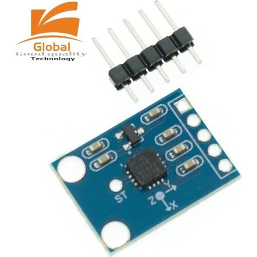 10PCS GY-61 ADXL335 Original Acelerometro 3-Axis Analog Output Accelerometer Module Angular Transducer 3V-5V