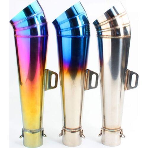 51mm motorcycle exhaust Modified Escape DB Killer 304 long steel exhaust pipe For mt09 MT07 gsr600 SMAX FZ8 RC390 ninja400