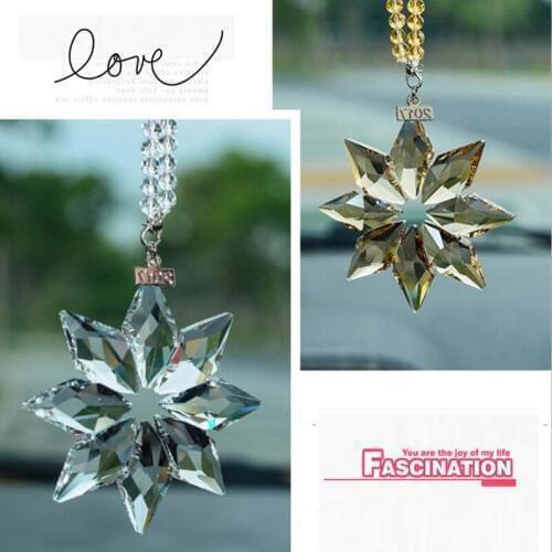 Car Fashion Crystal Pendant Decoration For volvo xc90/xc60/2016 s60 s40 s80 v70 V40 v50 V60 xc70 Jeep Wrangler Renegade Grand