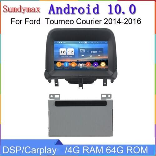 TDA 7851 octa core ram 4g rom 64g android 10 car dvd player for Tourneo Courier 2014 2015 2016 car multimedia gps navigation