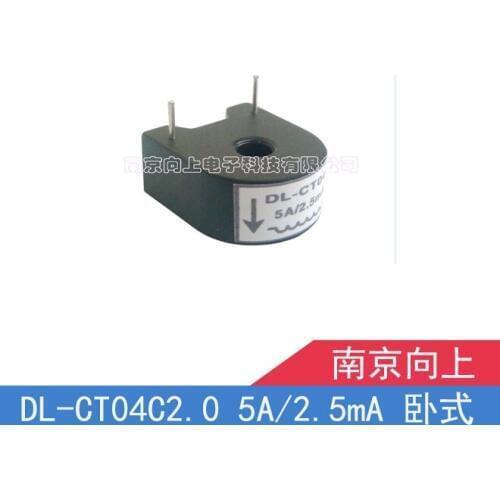 DL-CT04C2.0 precision miniature current transformer 5A/2.5mA horizontal PCB installation volume small precision high