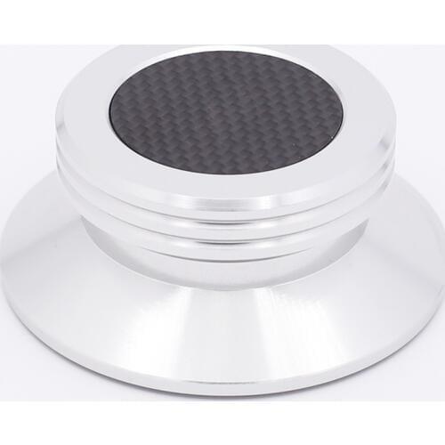 HIFI carbon fiber aluminum alloy LP Vinyl Turntables Metal Disc Stabilizer Record Weight/Clamp