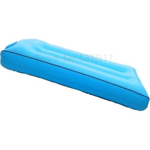 Inflatable sofa portable air bed outdoor lazy inflatable sofa office lunch break bed