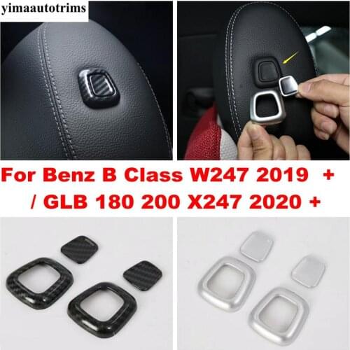 Seat Head Headrest Pillow Adjustment Button Cover Trim For Mercedes-Benz B Class W247 2019 - 2021 / GLB 180 200 X247 2020 2021
