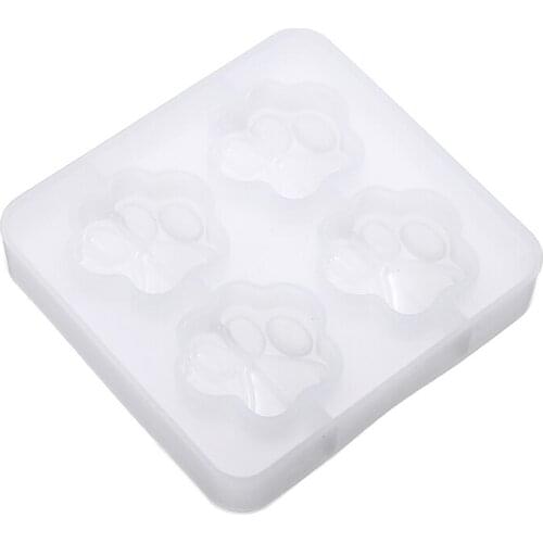 New Mini Cat Paw Silicone Mold DIY Making Jewelry Handmade UV Resin Epoxy Mould Craft Creative Baking Mould Kitchen Tools