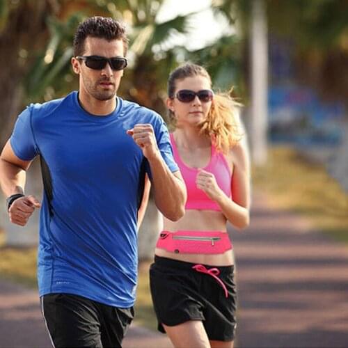 Waist Belt Bag Phone Case Running Jogging Waterproof Bag for Micromax Q306 Q357 Canvas 1 2018 2 Plus Q454 Infinity Life Q4151