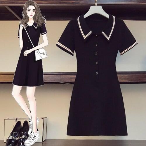 Plus size fashion Vestidos ins chic midi dress summer style sweet dress vestidos de festa pastel Clothes for Women