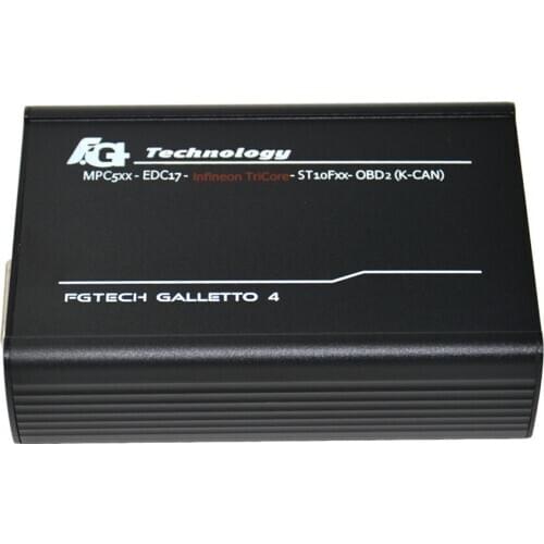 High quality Fgtech Galletto 2 V54 Fg Tech V54 Master 4 BDM-TriCore-OBD BDM FG-V54 Tech Galletto 4 Master ECU cable free shippin