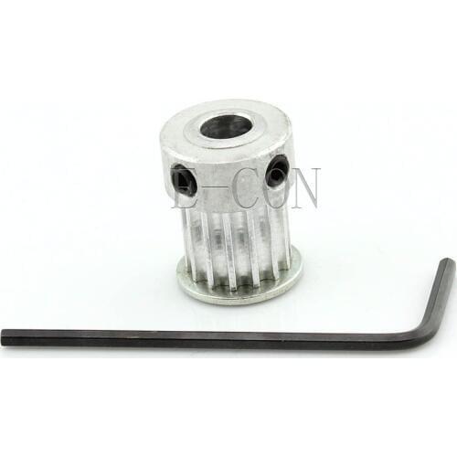 1PCS/5PCS/10pcs 3M Timing Pulley 14T 4mm/5mm/6mm/6.35mm Bore for Stepper Motor 3D Printer 11mm Width HTD