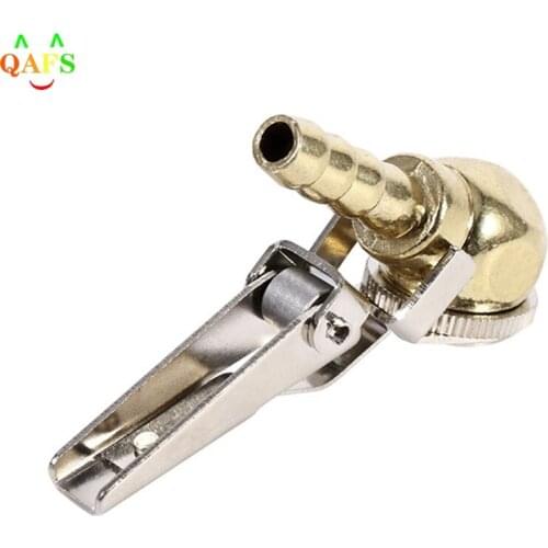 1pcs Auto Tire Air Pump Chuck Clip Car Truck Tyre Tire Inflator Valve Connector Car 8mm Clamp Tire Repair Tools