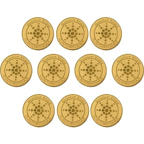 10pcs Energy Anti Radiation Protector Shield EMF Protection Mobile Cell Phone Stickers EMR Blocker for Laptops Computer