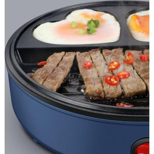 600W student lazy fried egg burger machine mini household omelette artifact portable breakfast machine one machine multi-purpose