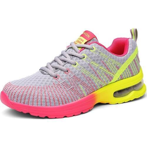 Basket Femme Tenis Mujer Women Tennis Shoes Breathable Lace-Up Mesh Female Sneakers Women Gym Shoes Footwear Chaussure Femme