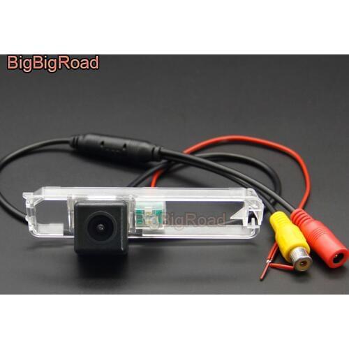 BigBigRoad Wireless Vehicle Rear View Backup Parking Camera HD Color Image For Volkswagen Lavida 2008 2009 2010 2011 Waterproof