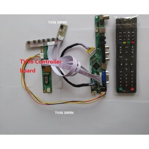 For LP171W01 Digital Signal 17.1" 30pin USB Module VGA1 1 lamps New Driver Board Controller 1440X900 AV TV