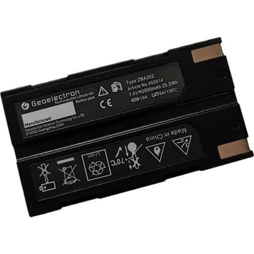 GEOMAX ZBA203 ZBA202 Battery for GEOMAX Zenith10 / 20 GNSS 7.4V 2500mAh surveying instruments